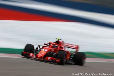 Raikkonen assez content de 3e place en qualification à Austin