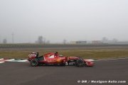 Giovinazzi au volant de la Ferrari de 2015 à Fiorano