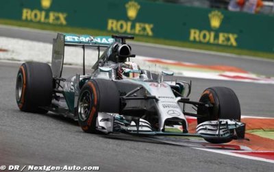Hamilton&nbsp;: les pneus étaient trop durs à Monza