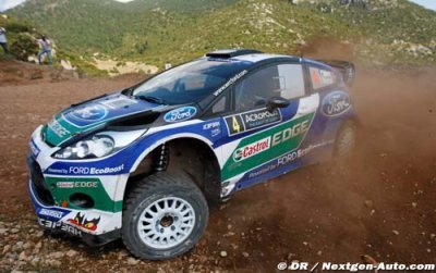 SS12: Solberg fastest, Latvala still leads