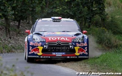 Sunday midday wrap: Loeb closes on victory