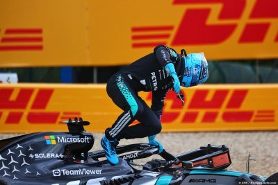 Russell demands ’same car’ as Antonelli after Spa disaster