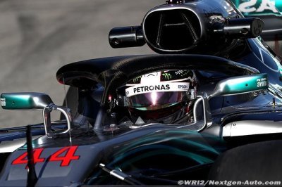 Hamilton&nbsp;: Je pense enlever la peinture de mon casque