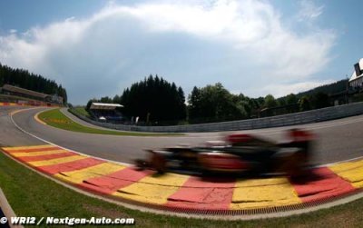 Grosjean retient du positif malgré un dur week-end à Spa