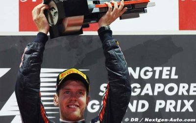 Red Bull edges closer to title with victory in Singapore GP