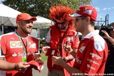 Ecclestone veut voir Ferrari titrée lors de la dernière course