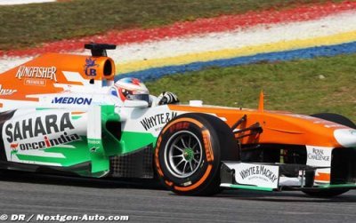 Force India et ses problèmes d’écrou