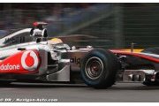 Hamilton tops damp practice