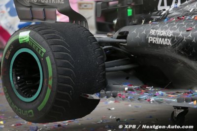 Les pneus intermédiaires abîmés de Hamilton n’ont pas surpris Mercedes F1 