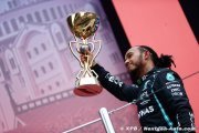 100 victoires en F1 pour Hamilton : 'Un moment magique'