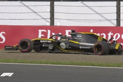 Aucune pénalité pour Hülkenberg après son crash