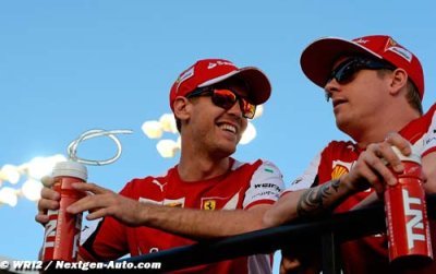 Raikkonen heureux d’être traité à égalité avec Vettel
