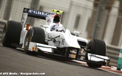 Van der Garde le plus rapide à Abu Dhabi