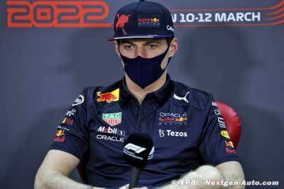 Interview - Verstappen&nbsp;: Ces derniers essais F1 sont cruciaux