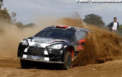 Petter Solberg and Kimi Räikkönen in the points