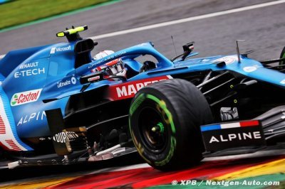 Ocon explique comment Alpine F1 progresse malgré le gel des châssis