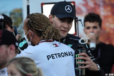 Mercedes F1&nbsp;: Hamilton salue le ’travail incroyable’ de Russell