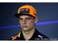 Verstappen feels better after Malaysia illness