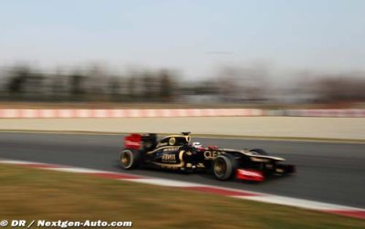 Raikkonen a eu un peu de mal avec les réglages