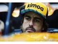Alonso ne veut pas aller en Formule E pour le moment