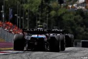 Le niveau global d'Alpine F1 s'améliore selon Famin