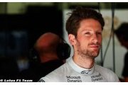 Grosjean vise les Williams et les Red Bull