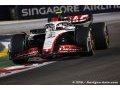Après les Libres, Haas F1 est rapide sur un tour à Singapour mais...