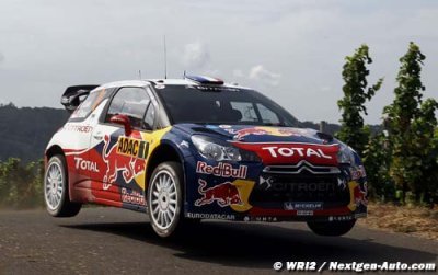 Résumé, Jour 2&nbsp;: Loeb en route vers le titre