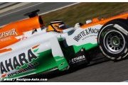 Force India s'éloigne de son objectif 2012