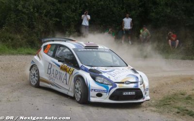Tänak heads a Ford podium clean sweep in S-WRC