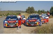 Le duo de Citroën continue d'attaquer