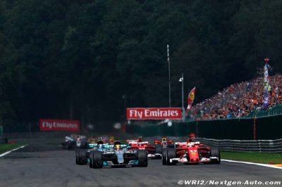 Hamilton&nbsp;: Spa a renforcé la position de Ferrari