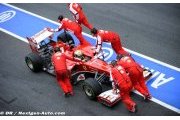 Ferrari satisfaite des essais de sa F138