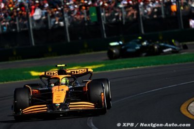 Norris&nbsp;: ’Je ne m’attendais pas à être sur le podium’ à Melbourne
