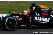 La chance était avec Force India aujourd'hui