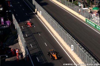 Il n’y avait qu’une seule Renault F1 en lice en qualifications