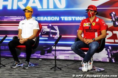 Sainz&nbsp;: Norris a le potentiel pour ramener McLaren au sommet