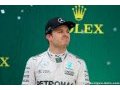 Rosberg 'surpris et heureux' de la mauvaise stratégie de Verstappen