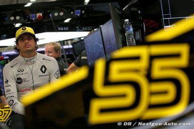Sainz va piloter avec une infection de l’œil 