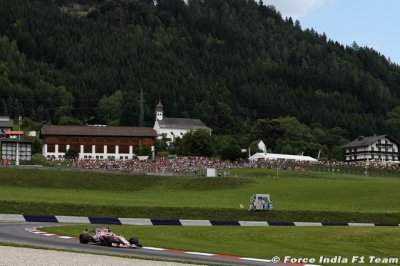 Force India&nbsp;: Perez 7e, Ocon a perdu du temps à cause de la stratégie