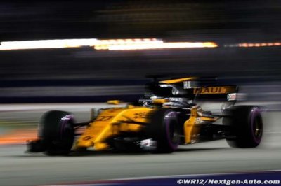 Une journée de travail classique et sans problème chez Renault F1