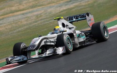 Mercedes à la portée des gros points