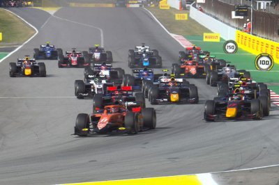 F2, Barcelone, Course Sprint&nbsp;: Drugovich domine