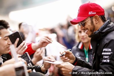 Hamilton heureux de ne pas fêter le 1000e GP chez lui à Silverstone