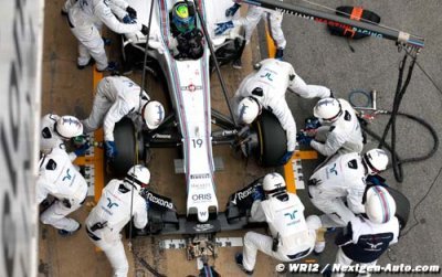 Williams s’est entraîné pour les arrêts au stand
