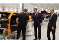 David Cameron en visite chez McLaren
