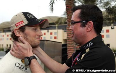 Boullier et Grosjean avaient besoin de se parler