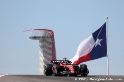 Leclerc signe la pole devant Norris à Austin, Verstappen 6e