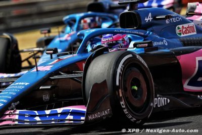 Un vendredi chargé et productif pour Alpine F1 à Budapest 