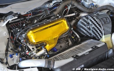 HONDA dévoile le nouveau moteur de la Civic WTCC